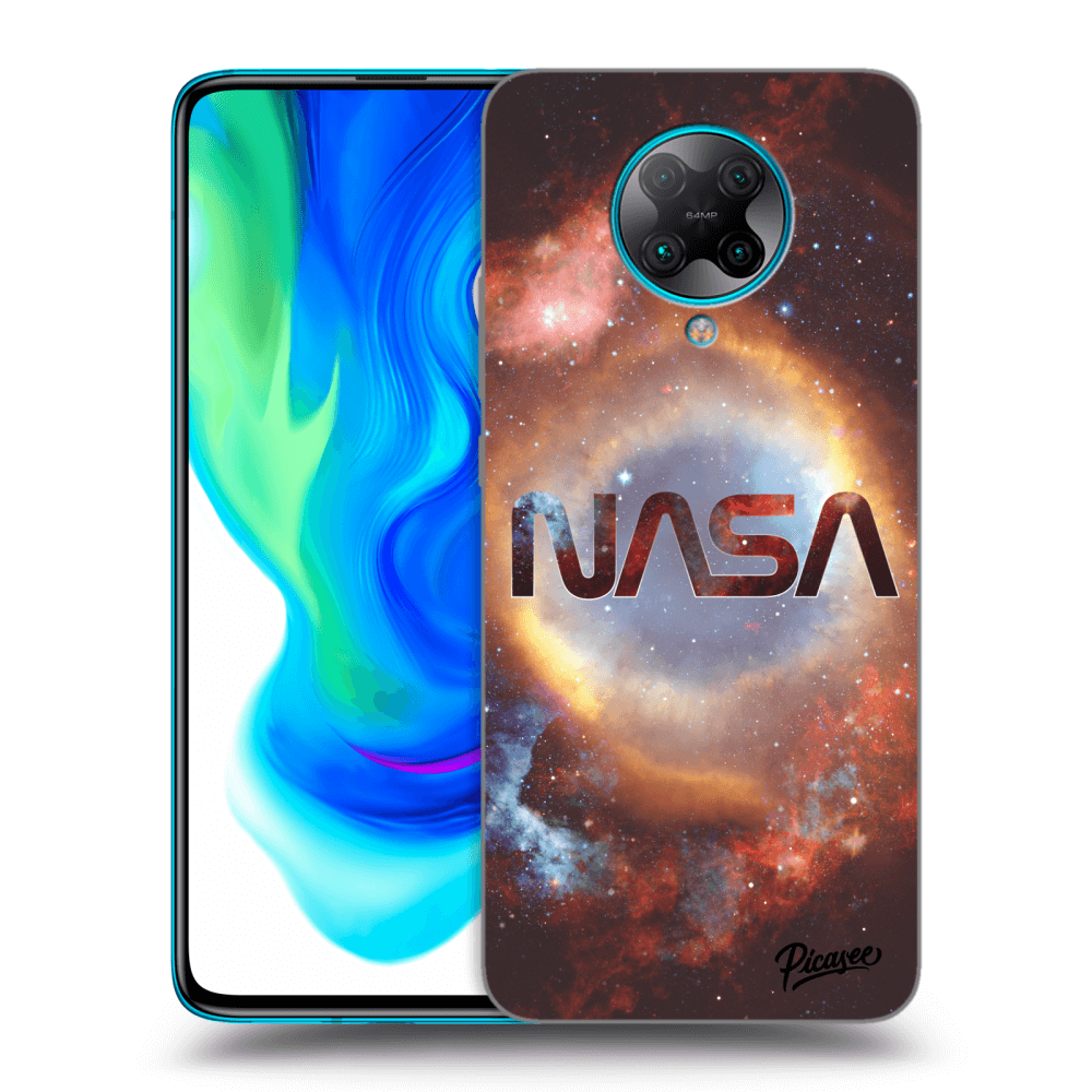Picasee silikonski črni ovitek za Xiaomi Poco F2 Pro - Nebula