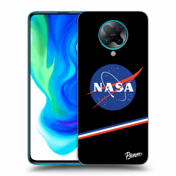 Picasee silikonski črni ovitek za Xiaomi Poco F2 Pro - NASA Original
