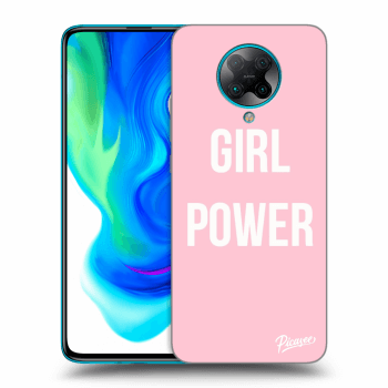 Picasee silikonski črni ovitek za Xiaomi Poco F2 Pro - Girl power