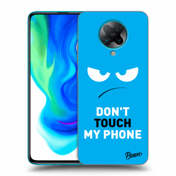 Ovitek za Xiaomi Poco F2 Pro - Angry Eyes - Blue