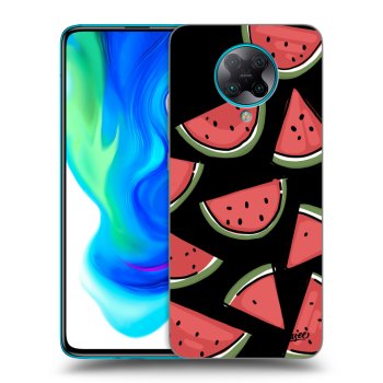 Picasee silikonski črni ovitek za Xiaomi Poco F2 Pro - Melone
