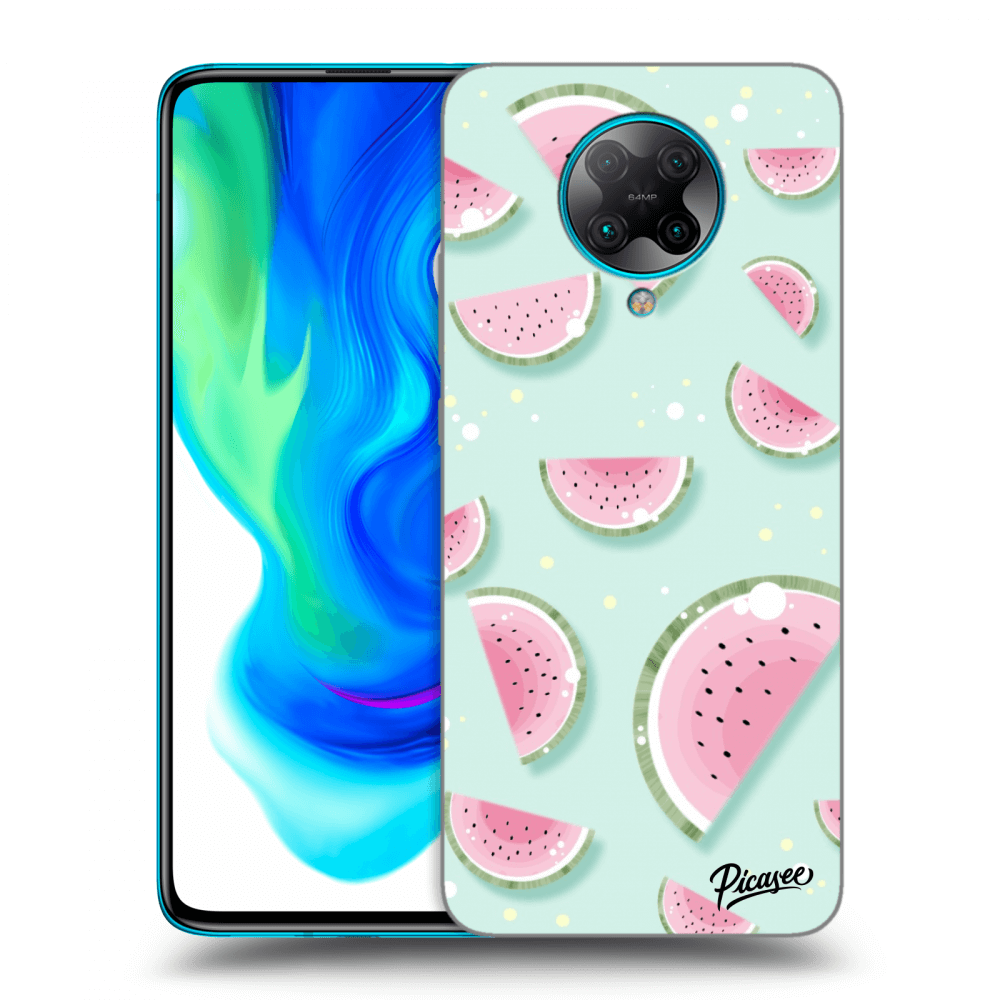 Picasee silikonski črni ovitek za Xiaomi Poco F2 Pro - Watermelon 2