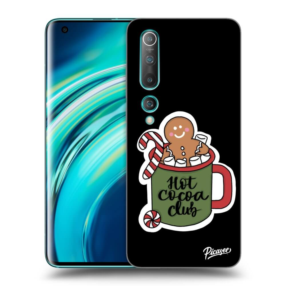 Picasee silikonski črni ovitek za Xiaomi Mi 10 - Hot Cocoa Club