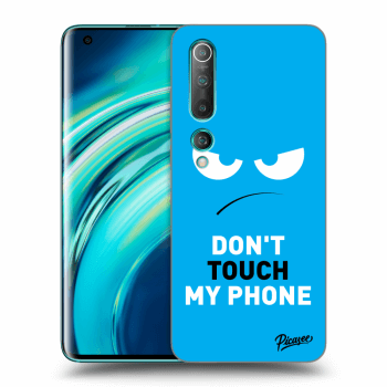 Ovitek za Xiaomi Mi 10 - Angry Eyes - Blue
