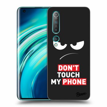 Ovitek za Xiaomi Mi 10 - Angry Eyes - Transparent