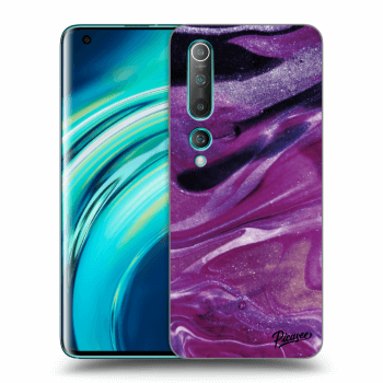 Ovitek za Xiaomi Mi 10 - Purple glitter