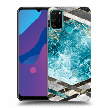 Ovitek za Honor 9A - Blue geometry