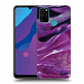 Ovitek za Honor 9A - Purple glitter