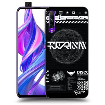 Picasee silikonski prozorni ovitek za Honor 9X Pro - BLACK DISCO