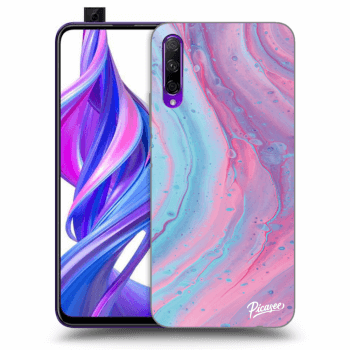 Ovitek za Honor 9X Pro - Pink liquid