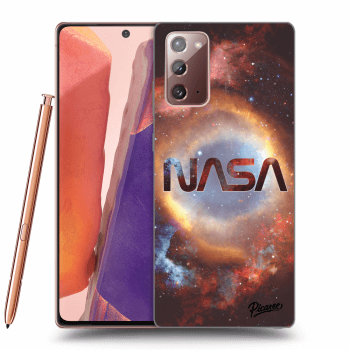 Picasee silikonski črni ovitek za Samsung Galaxy Note 20 - Nebula