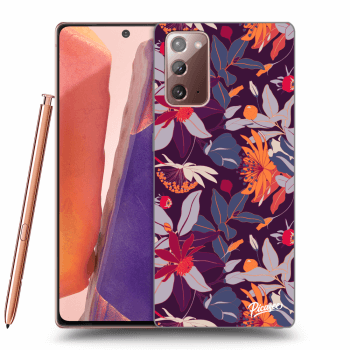 Ovitek za Samsung Galaxy Note 20 - Purple Leaf
