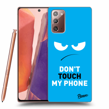 Ovitek za Samsung Galaxy Note 20 - Angry Eyes - Blue