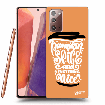 Ovitek za Samsung Galaxy Note 20 - Pumpkin coffee