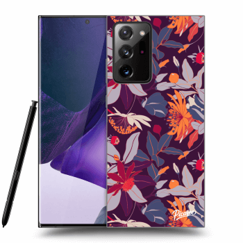 Picasee ULTIMATE CASE za Samsung Galaxy Note 20 Ultra - Purple Leaf
