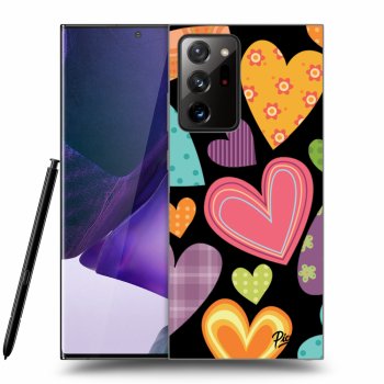 Ovitek za Samsung Galaxy Note 20 Ultra - Colored heart