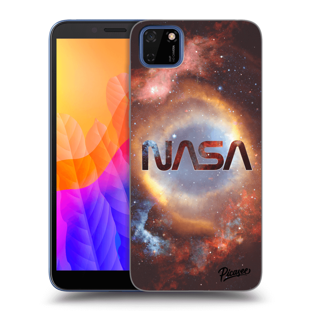 Picasee silikonski črni ovitek za Huawei Y5P - Nebula