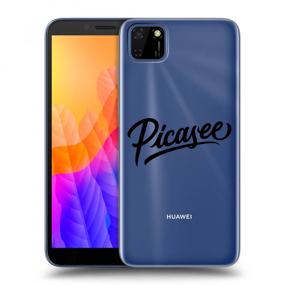 Picasee silikonski prozorni ovitek za Huawei Y5P - Picasee - black