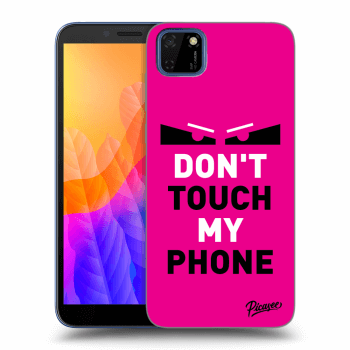Ovitek za Huawei Y5P - Shadow Eye - Pink