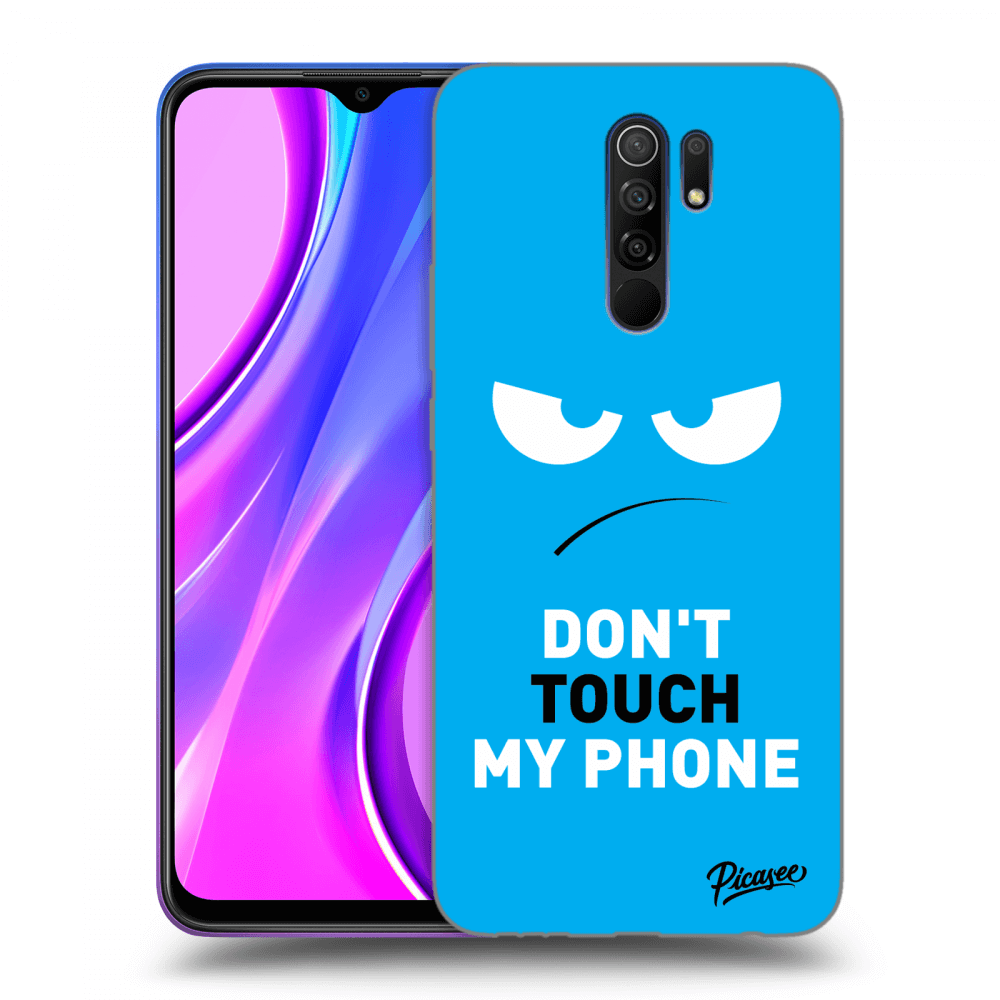 Picasee ULTIMATE CASE za Xiaomi Redmi 9 - Angry Eyes - Blue