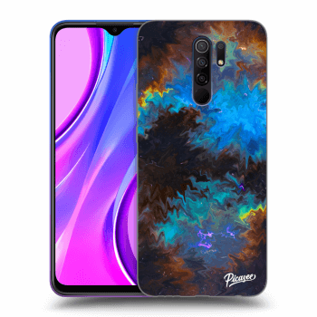 Picasee silikonski črni ovitek za Xiaomi Redmi 9 - Space