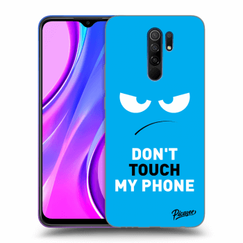 Ovitek za Xiaomi Redmi 9 - Angry Eyes - Blue