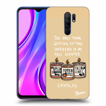 Ovitek za Xiaomi Redmi 9 - Candles