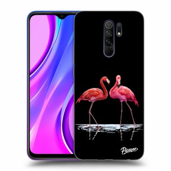Picasee ULTIMATE CASE za Xiaomi Redmi 9 - Flamingos couple