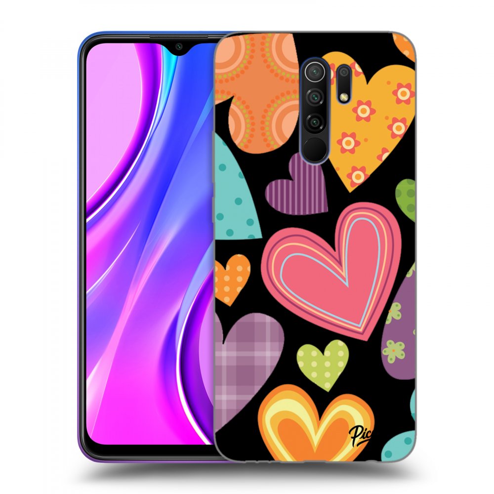 Picasee ULTIMATE CASE za Xiaomi Redmi 9 - Colored heart