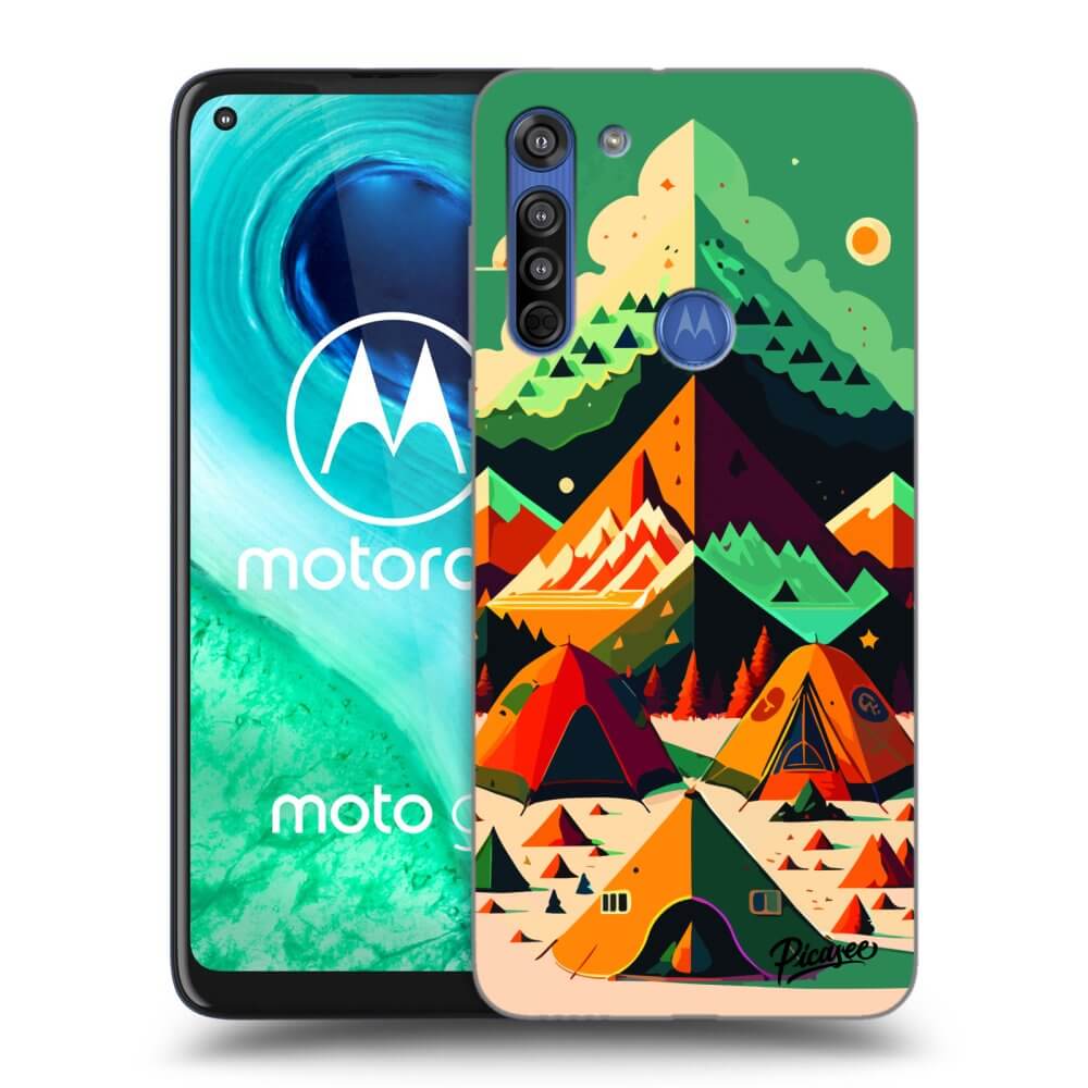 Picasee silikonski prozorni ovitek za Motorola Moto G8 - Alaska