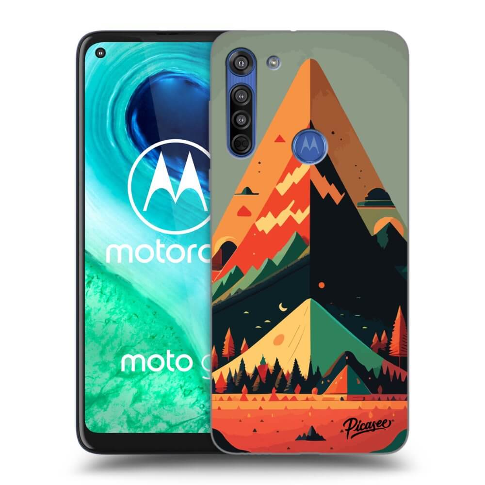 Picasee silikonski prozorni ovitek za Motorola Moto G8 - Oregon