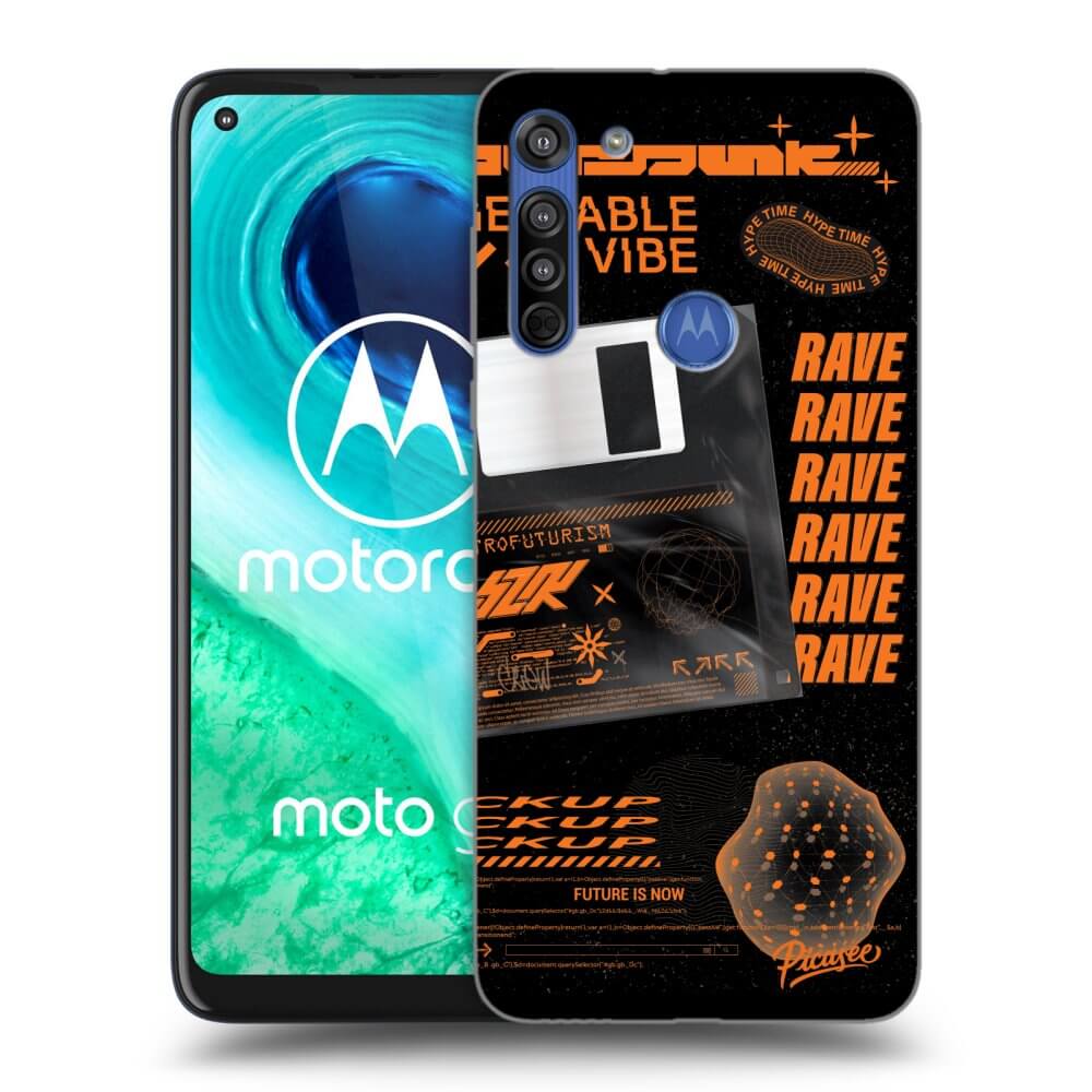 Picasee silikonski prozorni ovitek za Motorola Moto G8 - RAVE