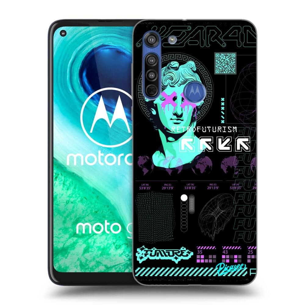 Picasee silikonski prozorni ovitek za Motorola Moto G8 - RETRO