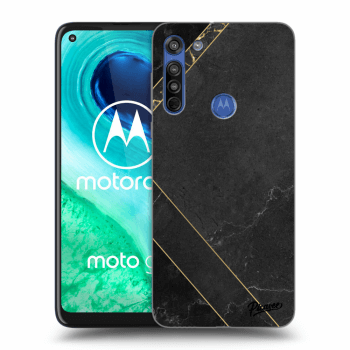 Ovitek za Motorola Moto G8 - Black tile
