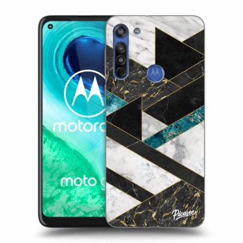 Ovitek za Motorola Moto G8 - Dark geometry