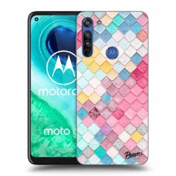 Ovitek za Motorola Moto G8 - Colorful roof