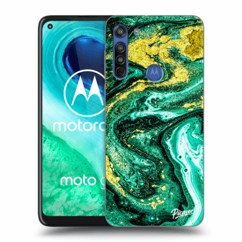 Ovitek za Motorola Moto G8 - Green Gold