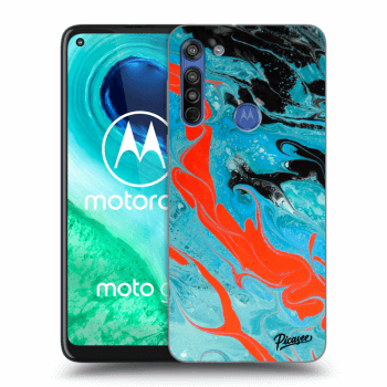 Ovitek za Motorola Moto G8 - Blue Magma