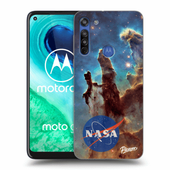 Picasee silikonski prozorni ovitek za Motorola Moto G8 - Eagle Nebula