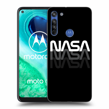 Picasee silikonski prozorni ovitek za Motorola Moto G8 - NASA Triple