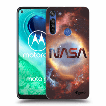 Picasee silikonski prozorni ovitek za Motorola Moto G8 - Nebula