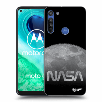 Picasee silikonski prozorni ovitek za Motorola Moto G8 - Moon Cut