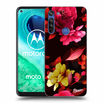 Ovitek za Motorola Moto G8 - Dark Peonny