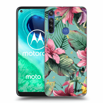 Picasee silikonski prozorni ovitek za Motorola Moto G8 - Hawaii