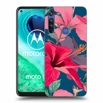 Ovitek za Motorola Moto G8 - Hibiscus