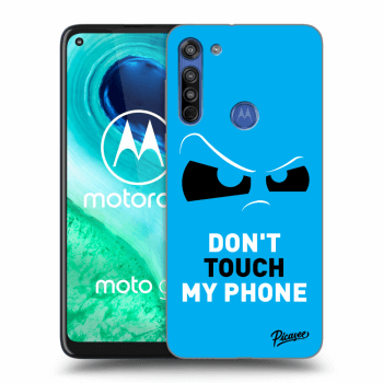 Ovitek za Motorola Moto G8 - Cloudy Eye - Blue