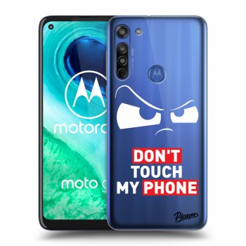 Ovitek za Motorola Moto G8 - Cloudy Eye - Transparent