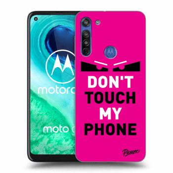 Ovitek za Motorola Moto G8 - Shadow Eye - Pink
