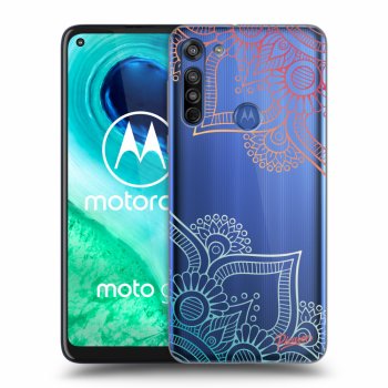 Ovitek za Motorola Moto G8 - Flowers pattern