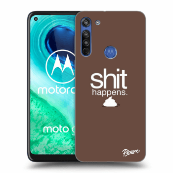 Ovitek za Motorola Moto G8 - Shit happens